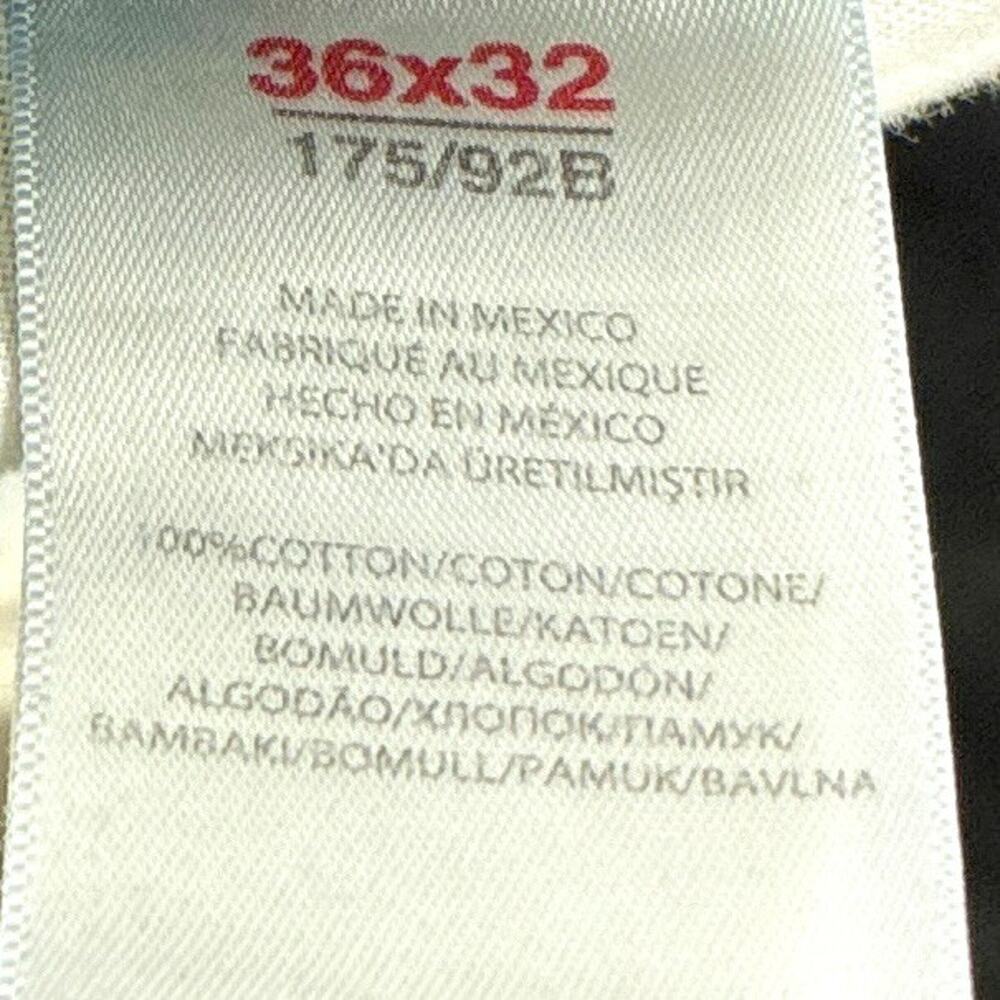 Polo Ralph Lauren Jeans Mens 36x32 Varick Faded Whiskered Preppy Western Y2K - Picture 14 of 14